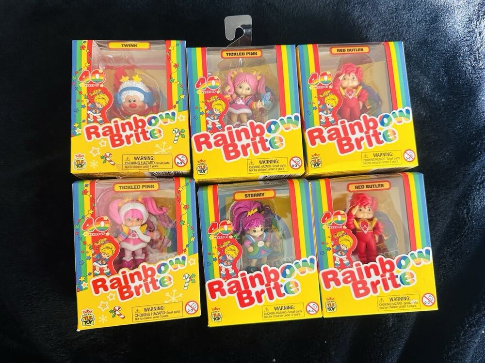 The Loyal Subjects CheeBee! Rainbow Brite 40th Boxed Set Twink 6 figures